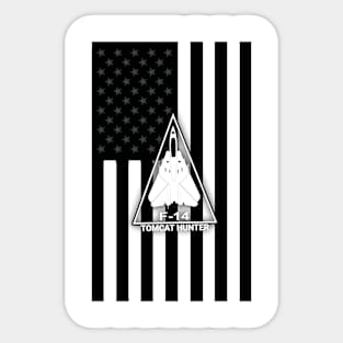 F-14 US FLAG Sticker